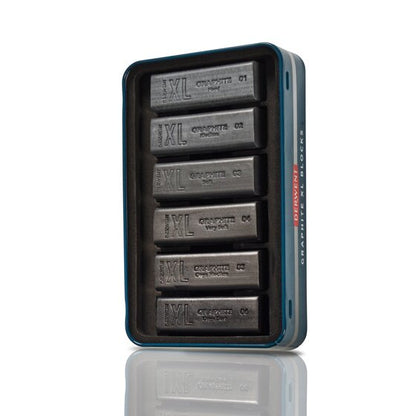 Derwent Graphite XL Blocks Tin of 6