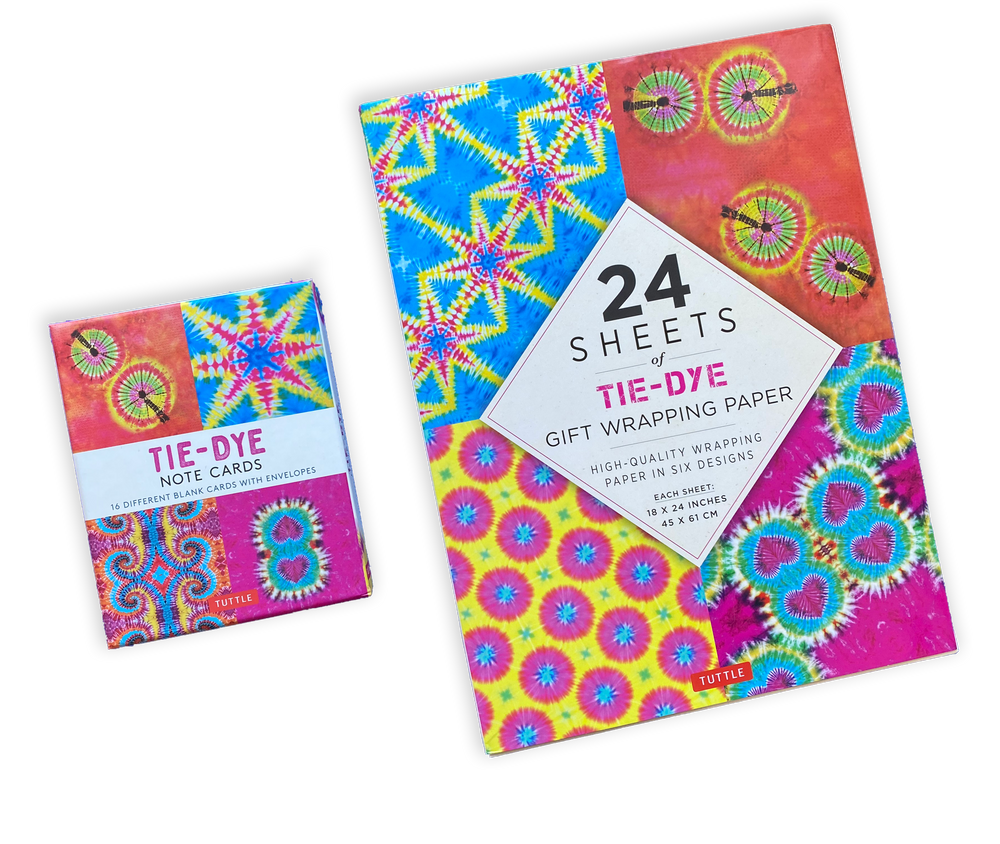 Gift Wrapping Paper 24 sheets - Tie-Dye