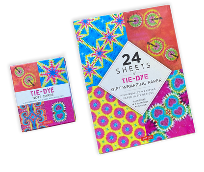 Gift Wrapping Paper 24 sheets - Tie-Dye