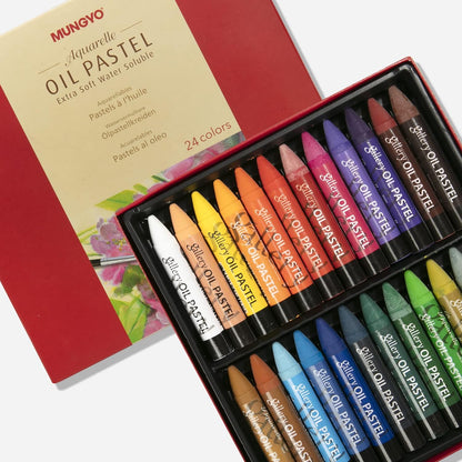 Mungyo Gallery Water Soluble Oil Pastels Pkt 24