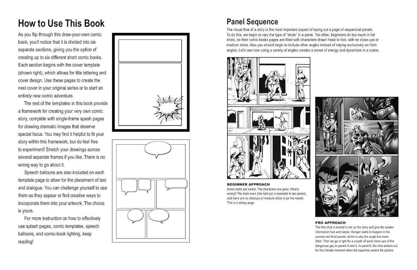 Book - Blank Comic Book