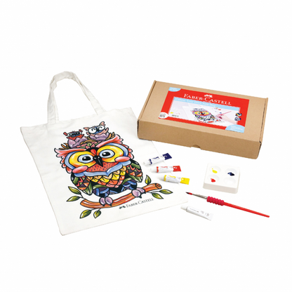 Faber-Castell Colour Your Own Tote Bag