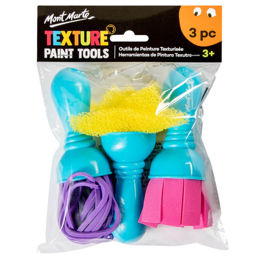 Mont Marte Texture Paint Tools 3pc