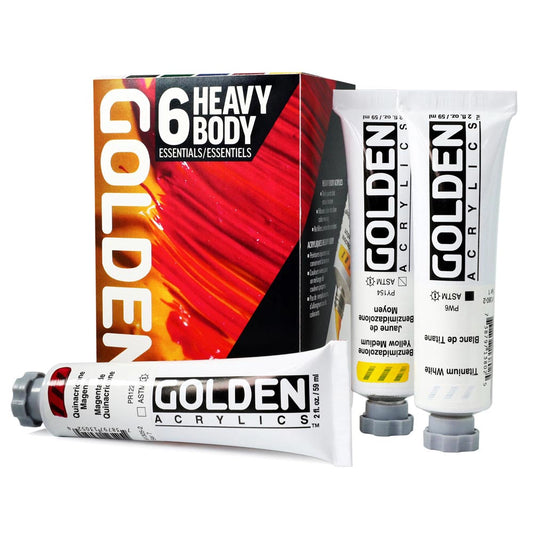 GOLDEN Heavy Body Acrylic Essentials Set