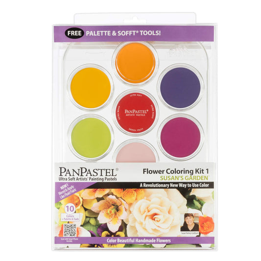 PANPASTEL STARTER SET of 10 - SUSANS GARDEN SET 1