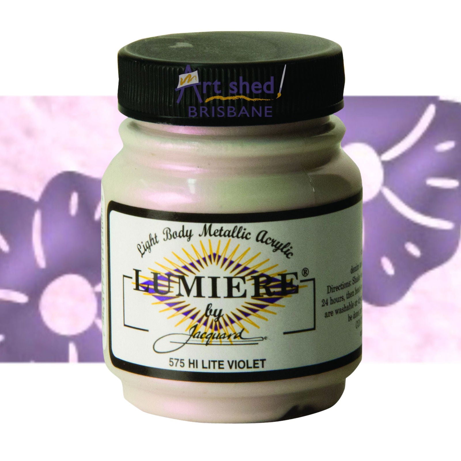 Jacquard Lumiere Acrylic Paint 70ml Hi-Lite Violet