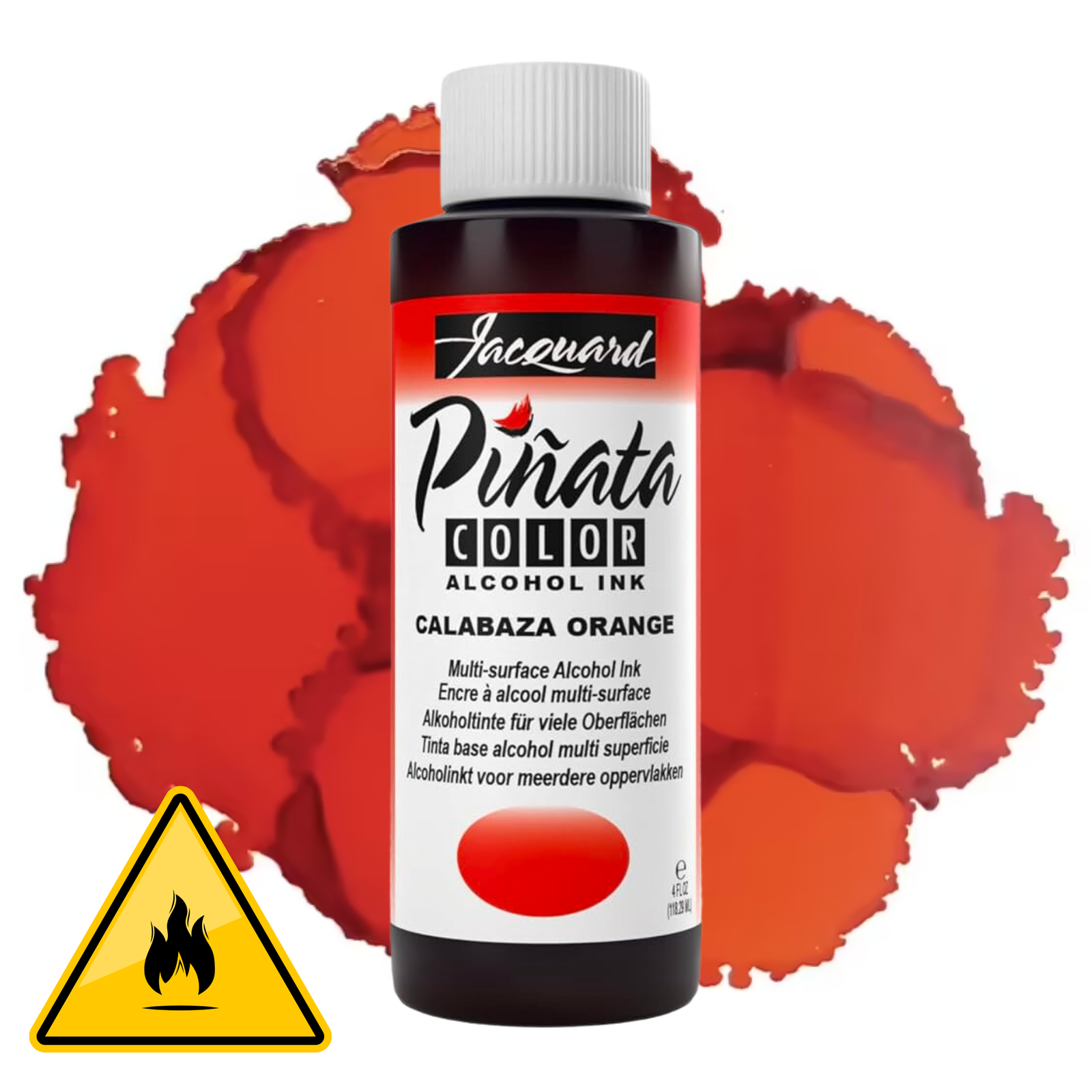 Jacquard Pinata Alcohol Ink 118ml Calabaza Orange