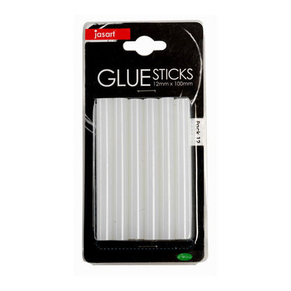 Jasart Glue Sticks for 15W Glue Gun 12mm - Pkt 12