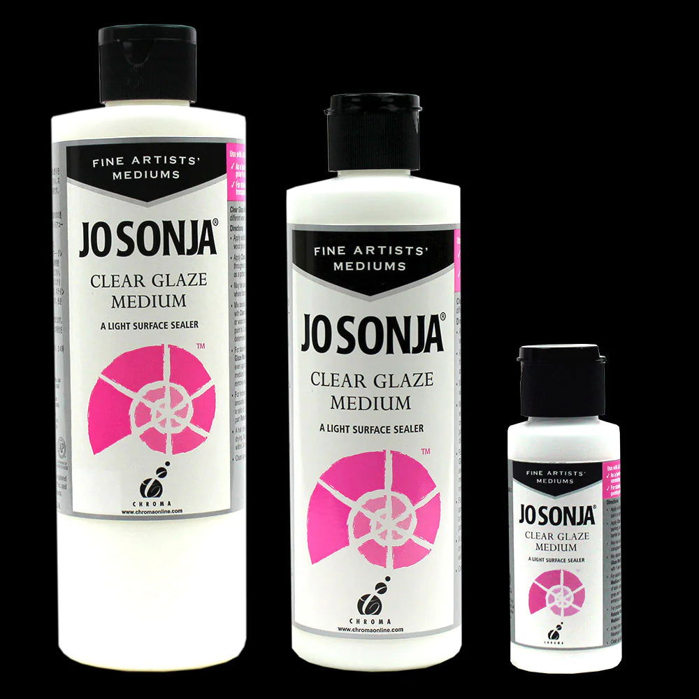 Jo Sonja 250ml Clear Glaze Medium