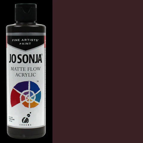 Jo Sonja Artists Acrylic 250ml S1 Burnt Umber