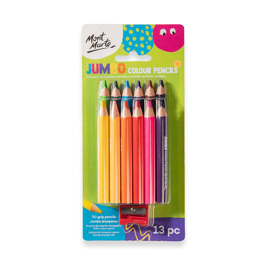 Mont Marte Jumbo Colour Pencil 13pc