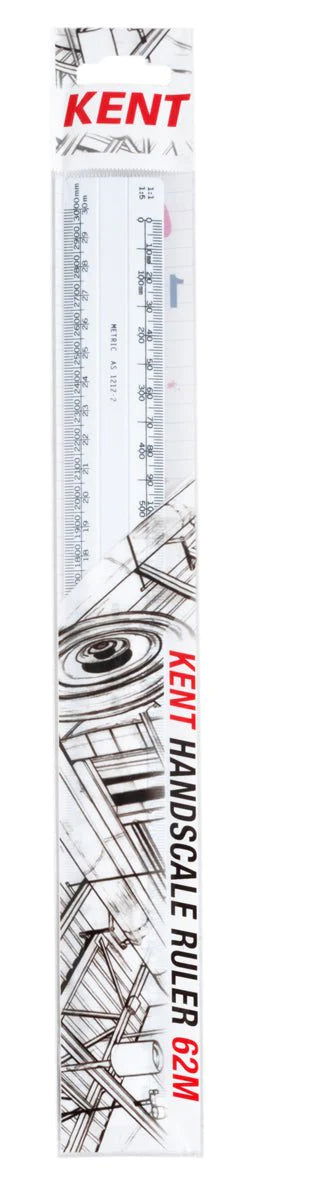 Kent Double Sided Handscale Ruler 62M