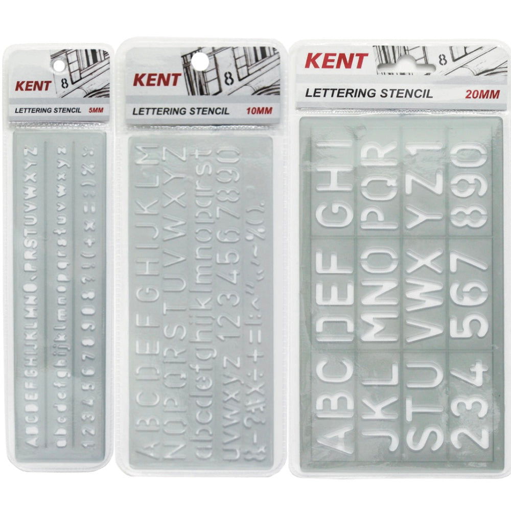 Kent Lettering Stencil