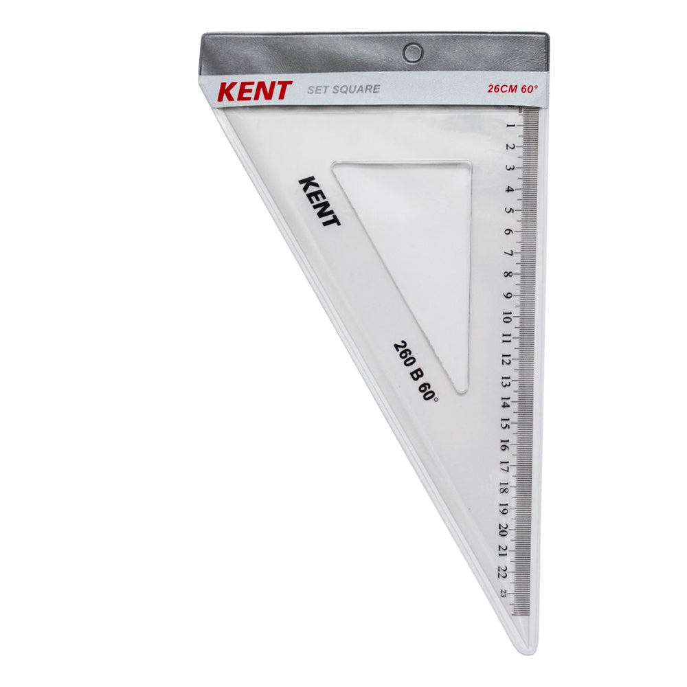 Kent Set Square 260mm 60-30 Degree