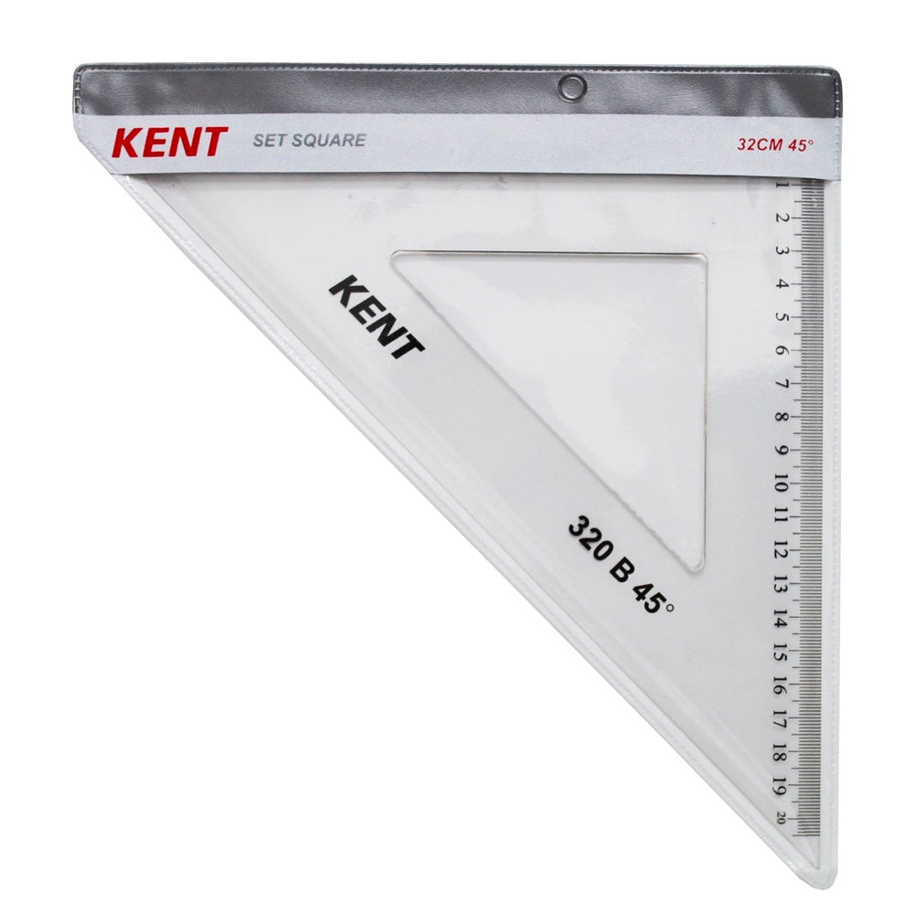 Kent Set Square 320mm 45 Degree