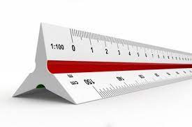 Kent Triangular Scale Ruler