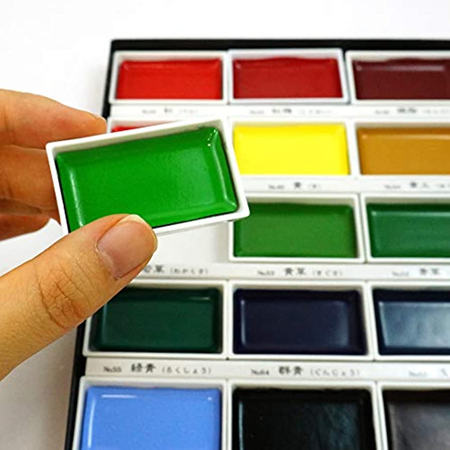 Kuretake Gansai Tambi Watercolour Set 18 Colours