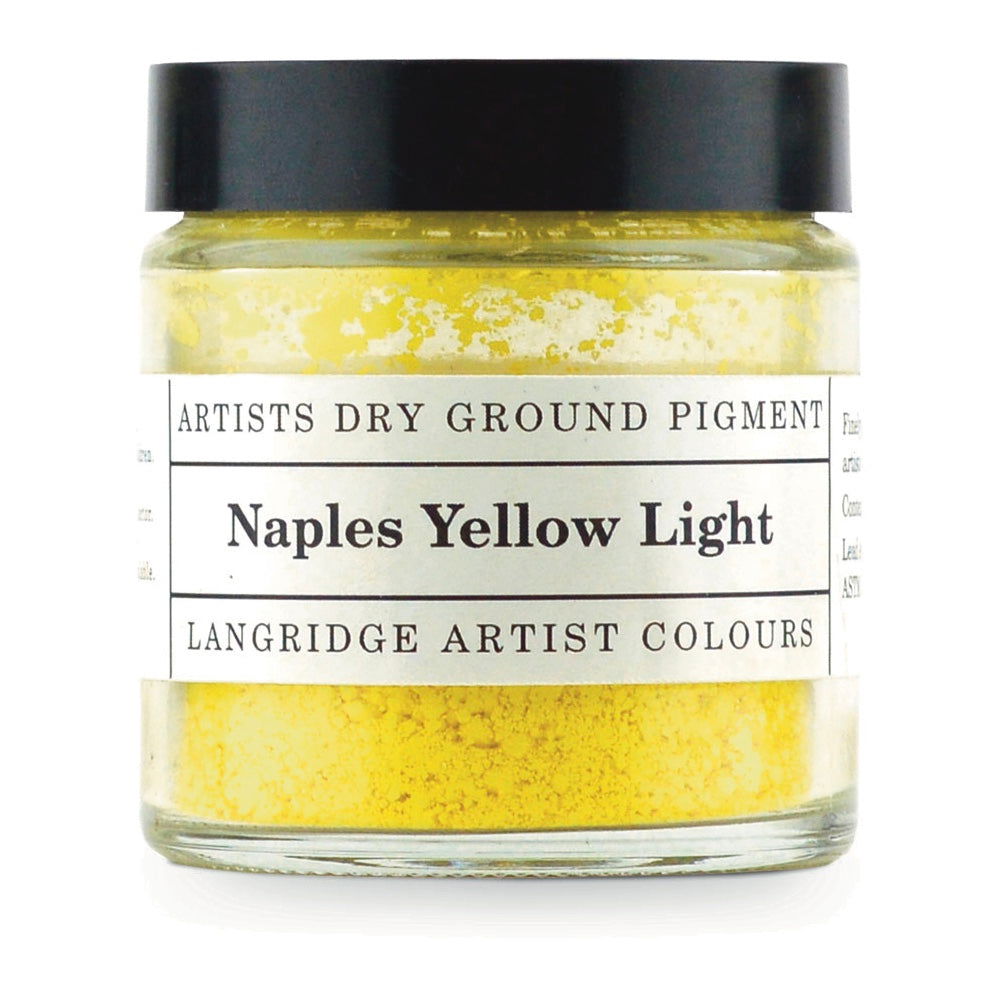 LANGRIDGE Pigment 100gm Naples Yellow Light