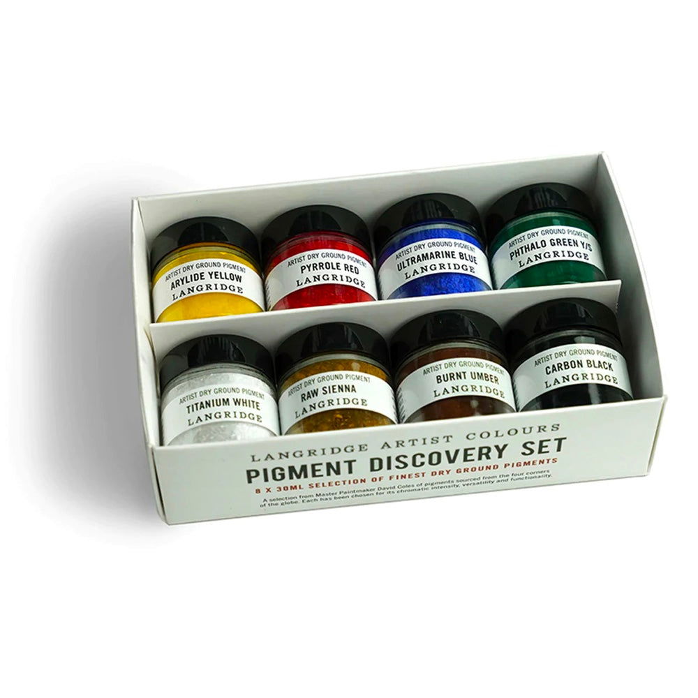 Langridge Pigment Discovery Set 8 x 30ml