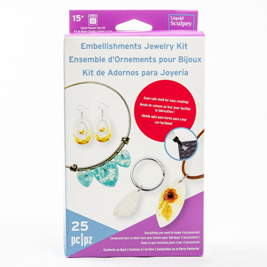 Liquid Sculpey - Embellishment Jewellery Kit