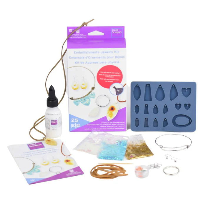 Liquid Sculpey - Embellishment Jewellery Kit