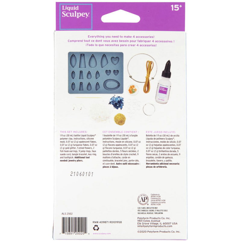 Liquid Sculpey - Embellishment Jewellery Kit