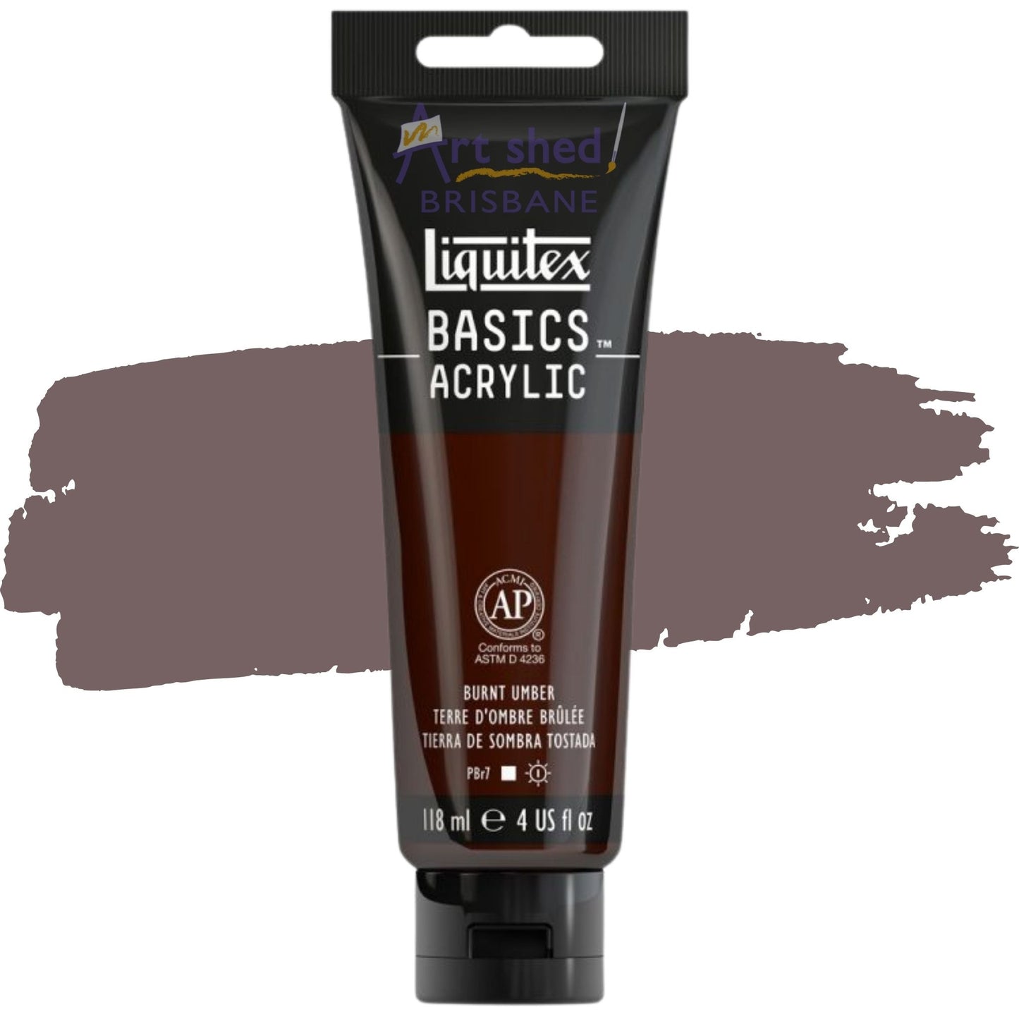 Liquitex BASICS Acrylic 118ml BURNT UMBER