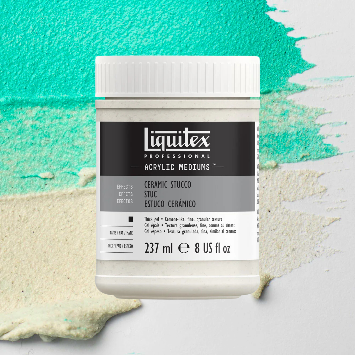 Liquitex Effects Medium Ceramic Stucco Textured 237ml