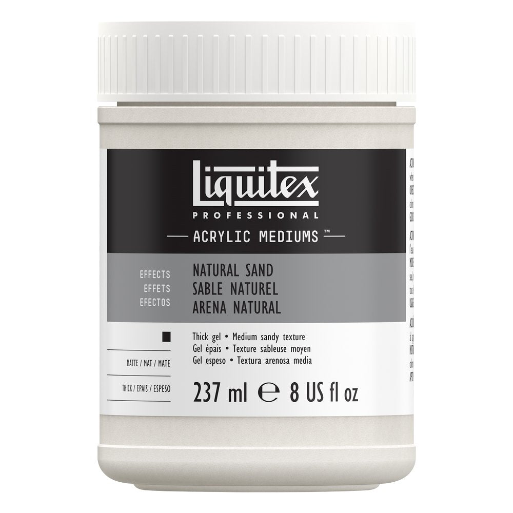 Liquitex Effects Medium Natural Sand Textured 237ml