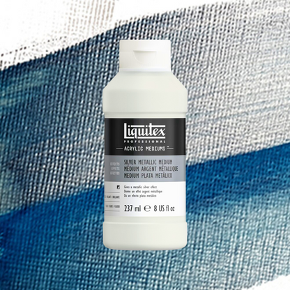 Liquitex Silver Metallic Medium 237ml