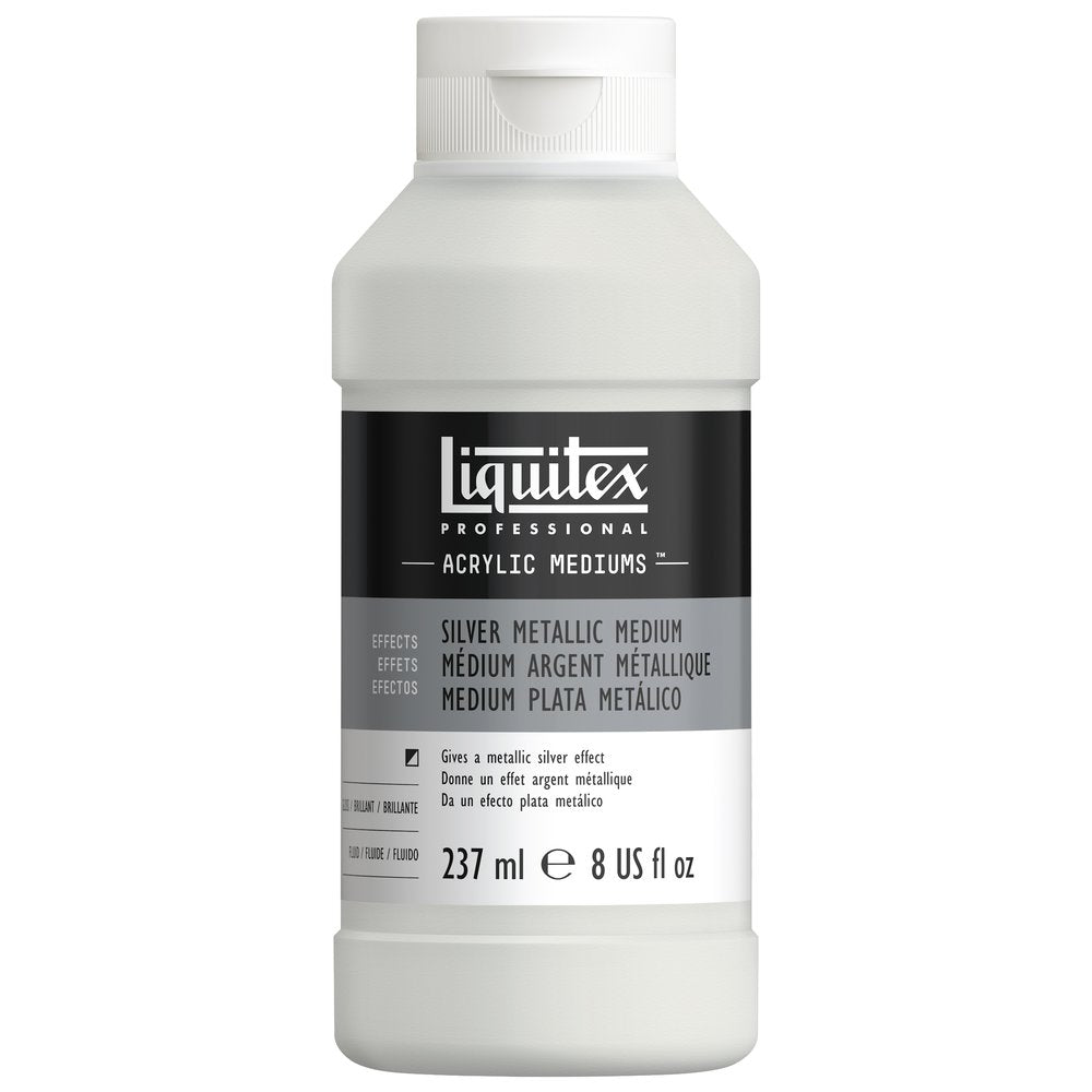 Liquitex Silver Metallic Medium 237ml