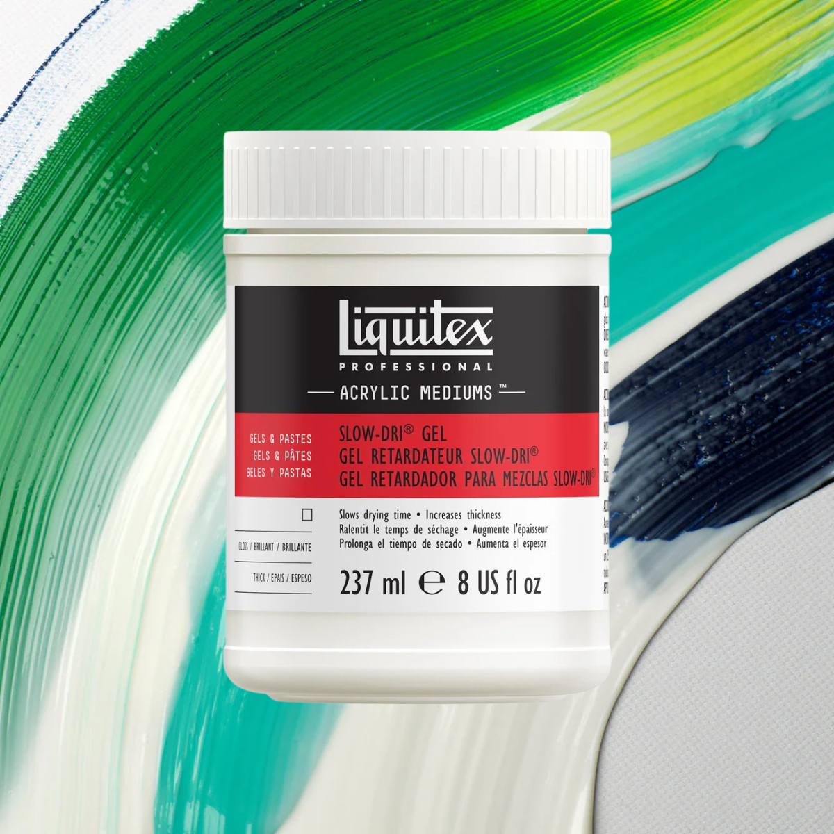 Liquitex Slow Dri-Blend Gel Medium 237ml