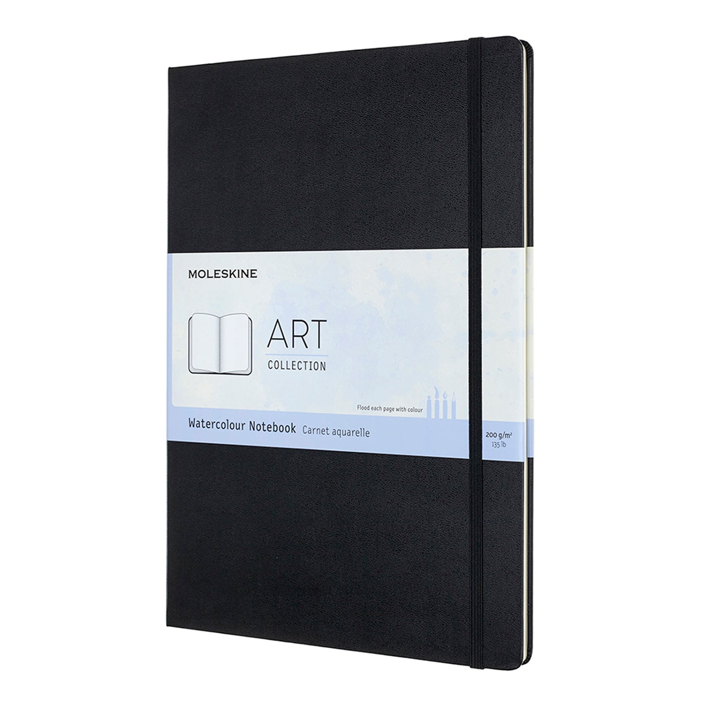 Moleskine - Art Watercolour Notebook - A4 - Black