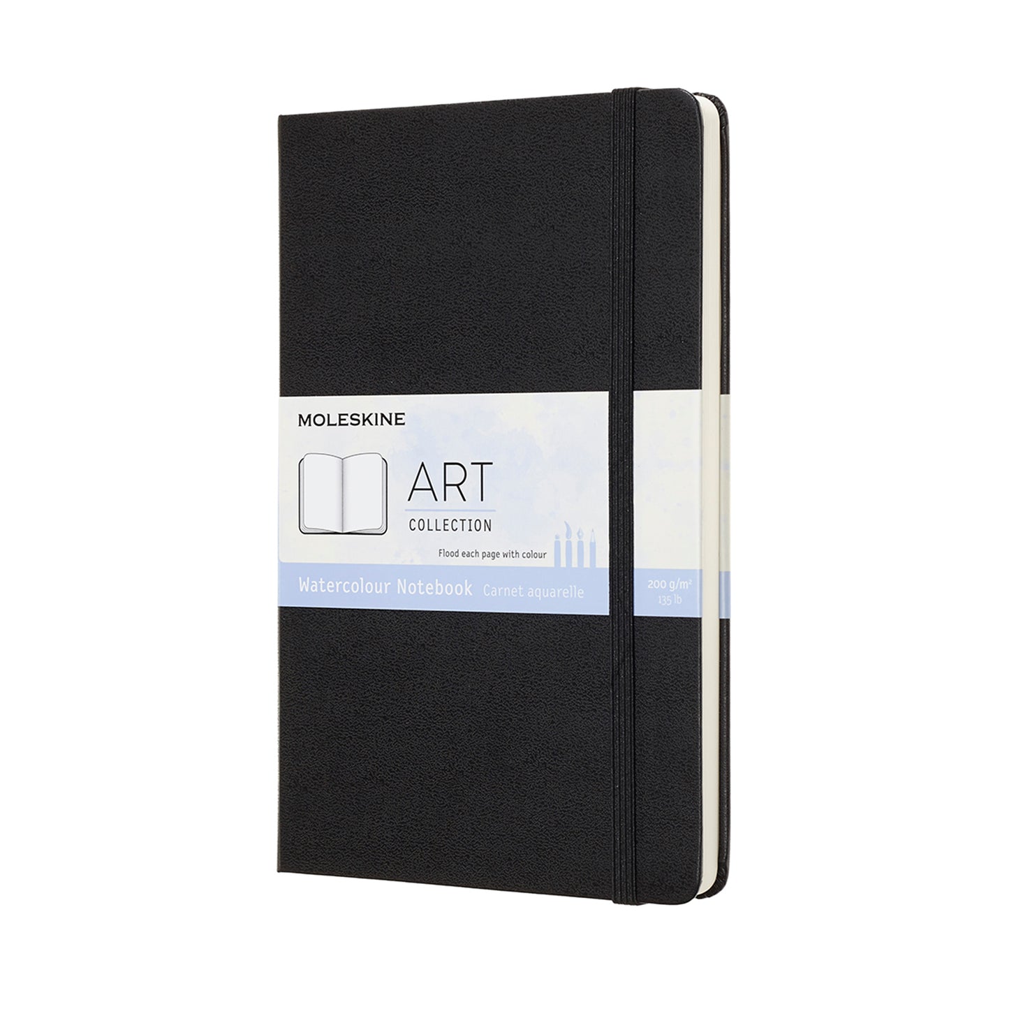 Moleskine - Art Watercolour Notebook - Large - Black