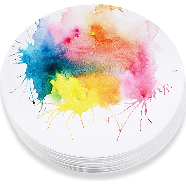 MAGNANI 16cm Round Watercolour Block - Rough