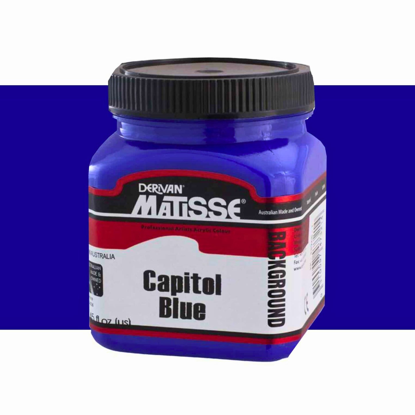 MATISSE BACKGROUND COLOUR 250ml CAPITOL BLUE