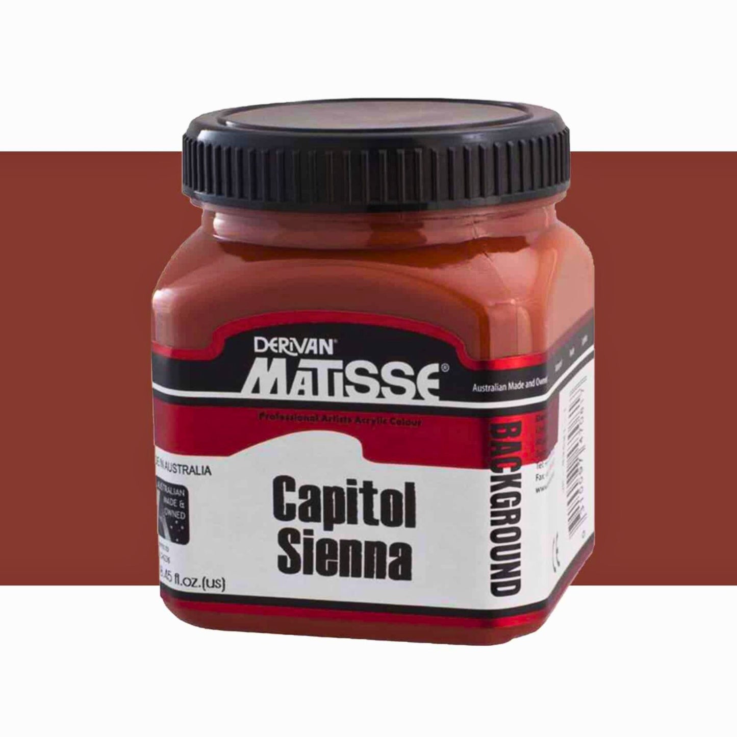 MATISSE BACKGROUND COLOUR 250ml CAPITOL SIENNA