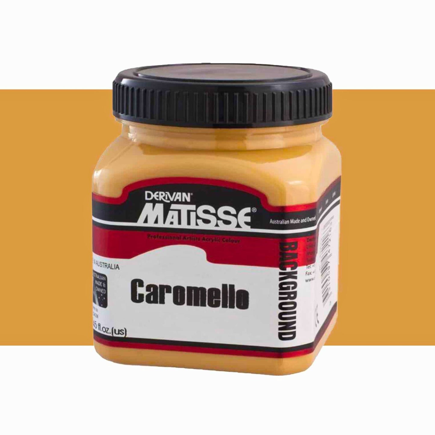 MATISSE BACKGROUND COLOUR 250ml CAROMELLO