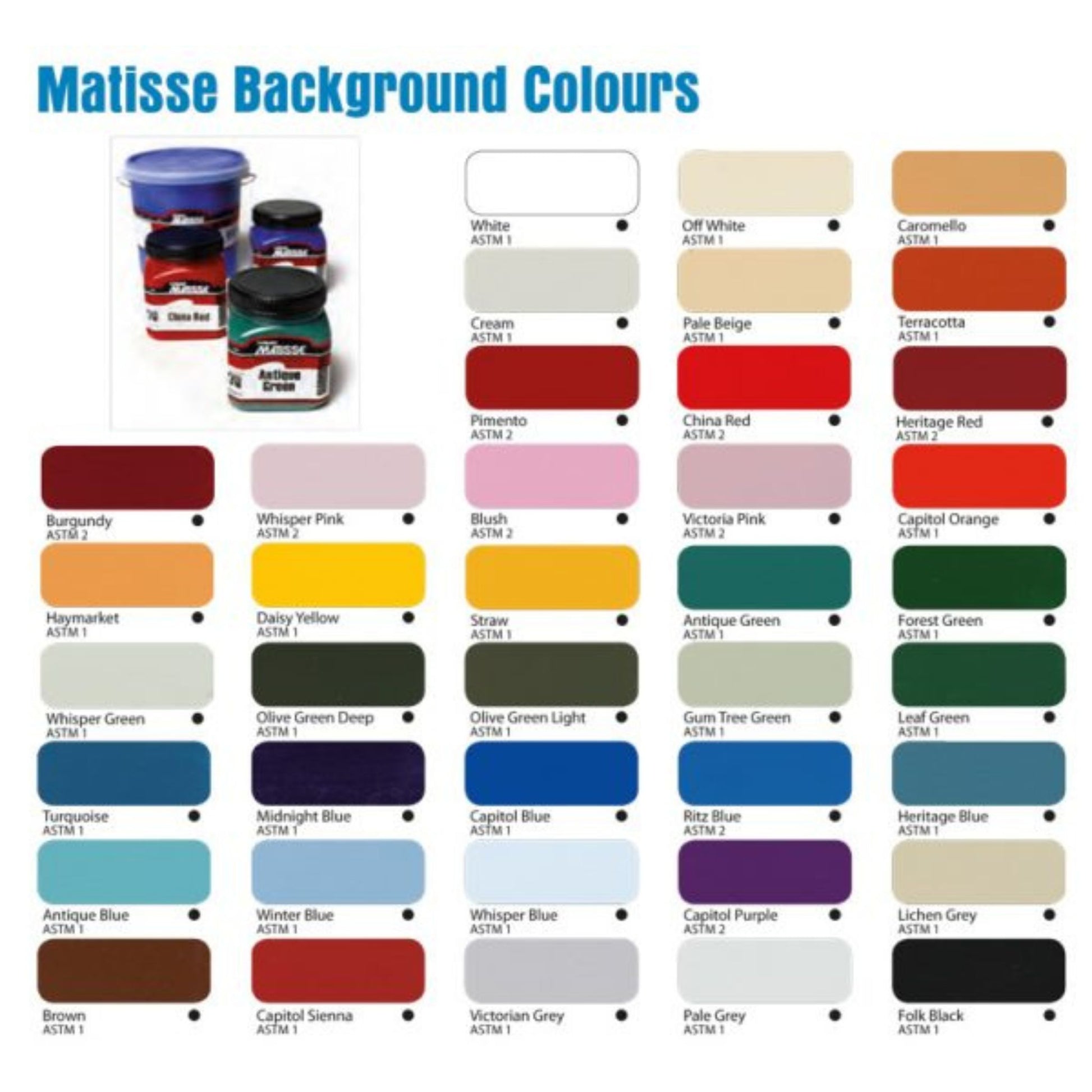 MATISSE BACKGROUND COLOUR 250ml