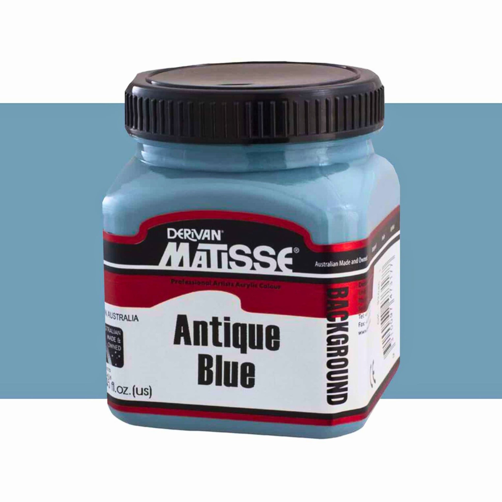 MATISSE BACKGROUND COLOUR 250ml Blue Green Grey 9