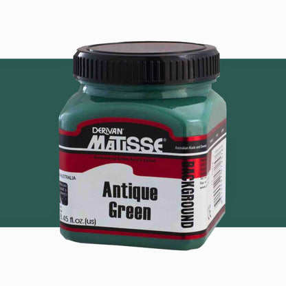 MATISSE BACKGROUND COLOUR 250ml ANTIQUE GREEN