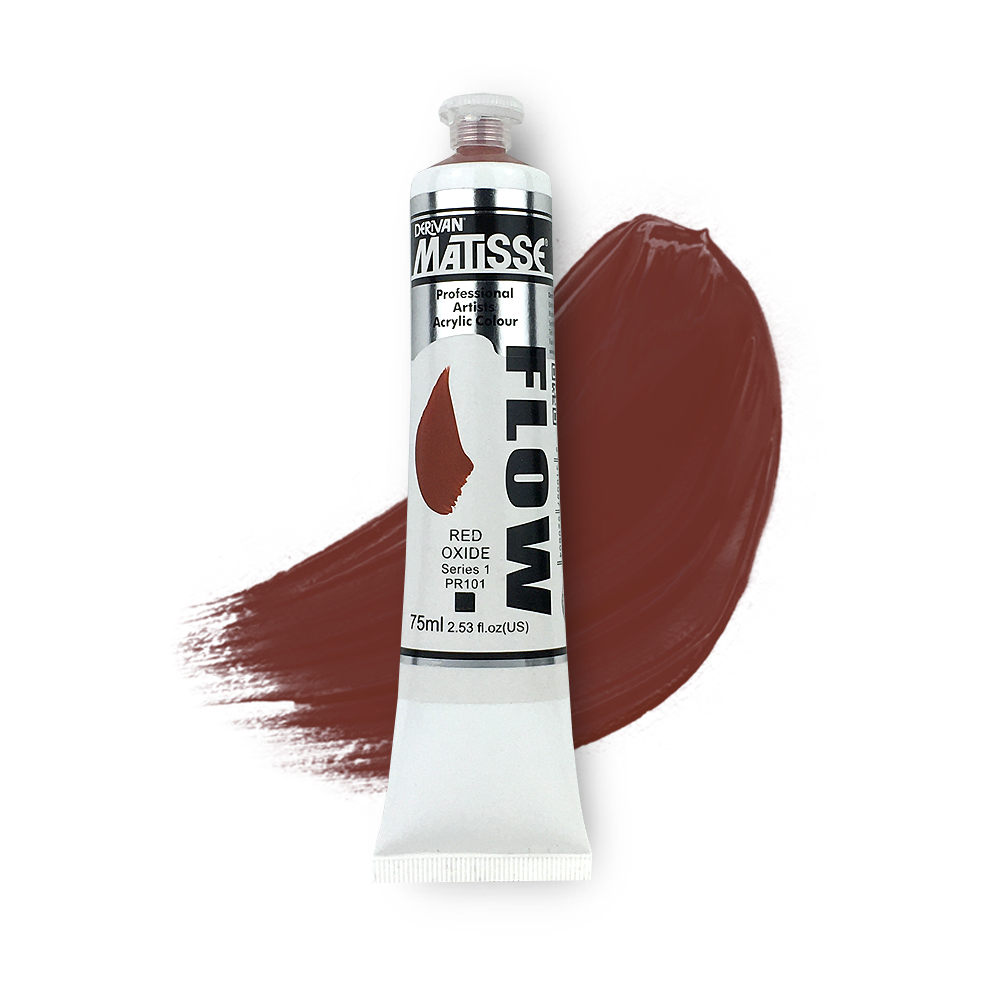 MATISSE FLOW ACRYLIC 75ml S1 Red Oxide