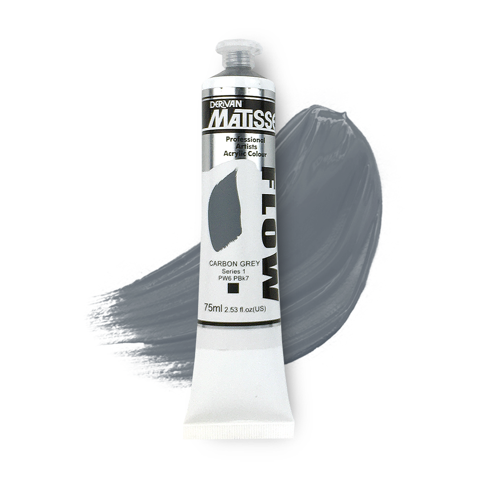 MATISSE FLOW ACRYLIC 75ml S1 CARBON GREY