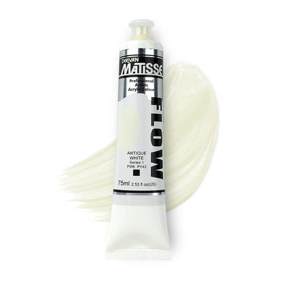 MATISSE FLOW ACRYLIC 75ml S1 ANTIQUE WHITE