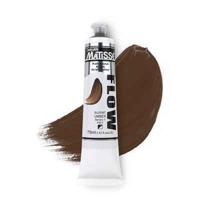 MATISSE FLOW ACRYLIC 75ml S1 Burnt Umber