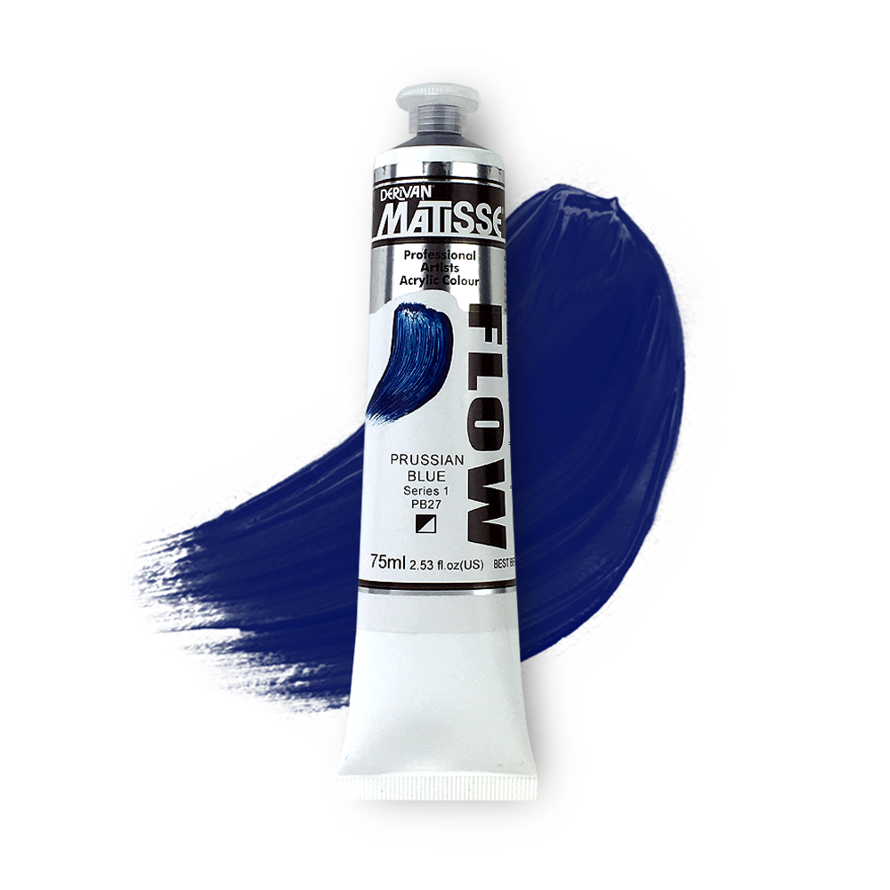 MATISSE FLOW ACRYLIC 75ml S1 PRUSSIAN BLUE