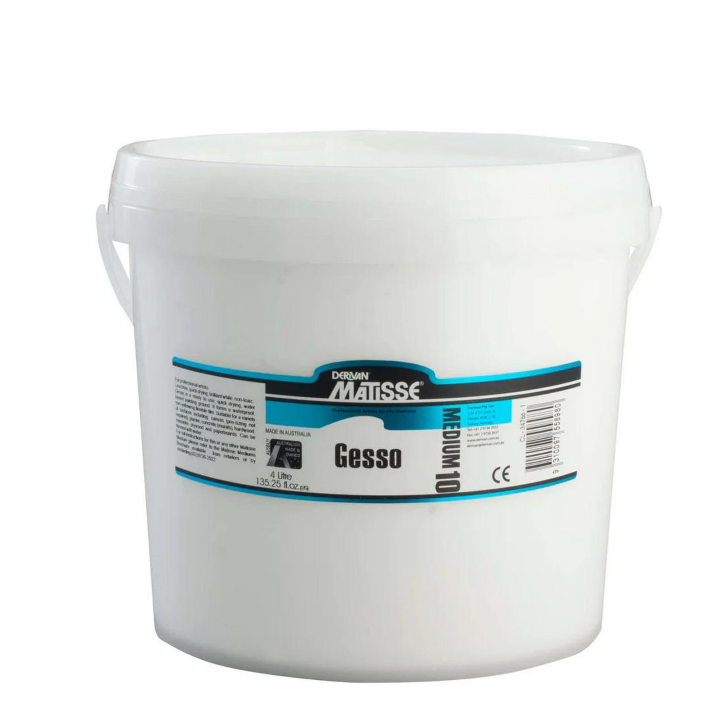 MATISSE MM10 GESSO 4 Litres