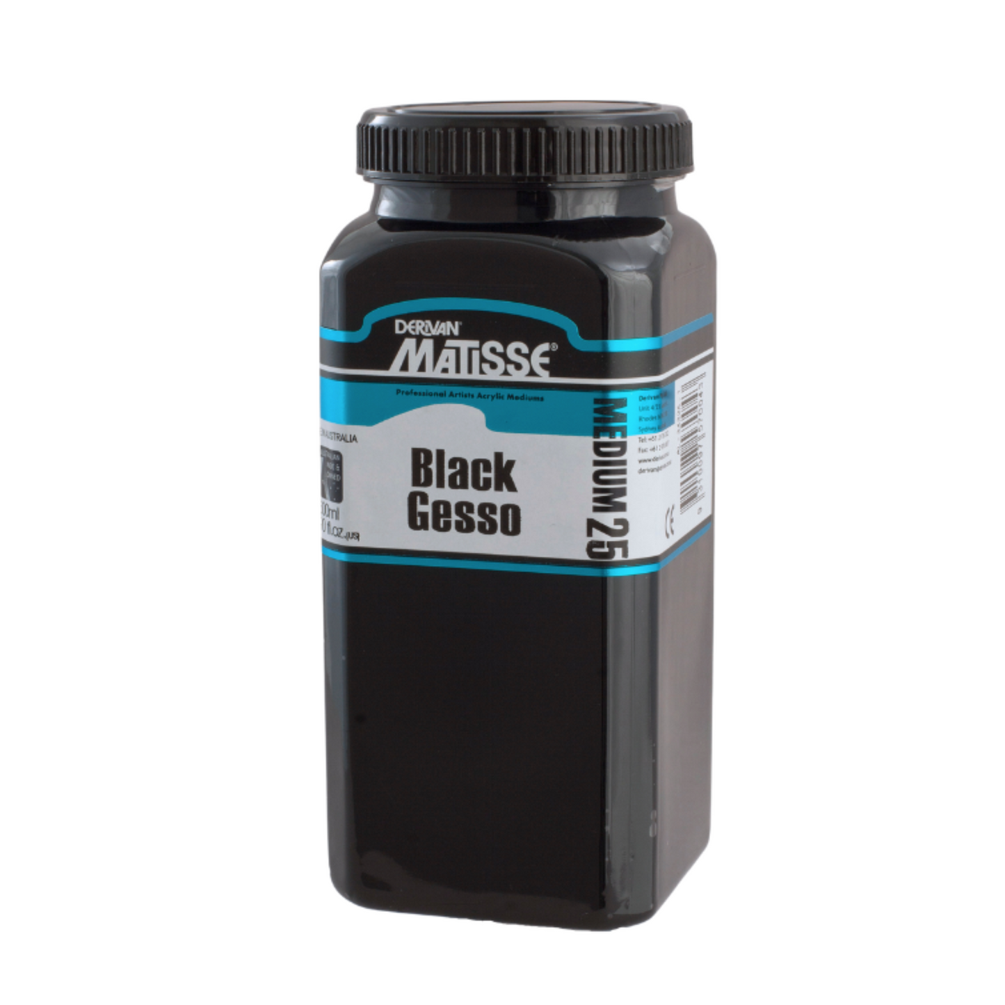 MATISSE MM25 BLACK GESSO 500ml