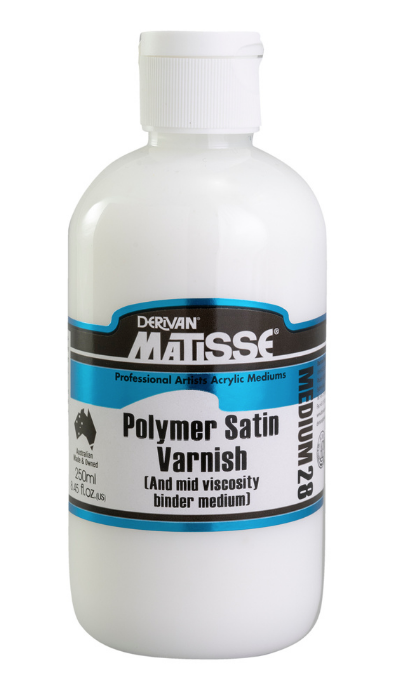 MATISSE MM28 POLYMER SATIN VARNISH