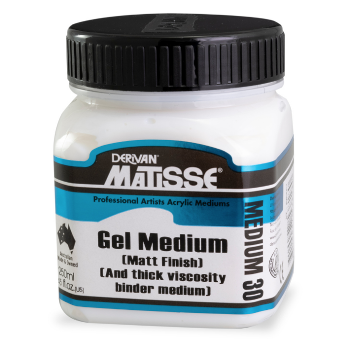 MATISSE MM30 GEL MEDIUM - MATT